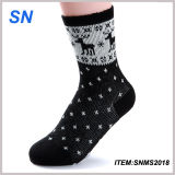 2015 Wholesale Quality Custom Knitted Christmas Stocking Socks