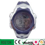 Colorful Rubber Digital Sports Watch for Adults and Kids