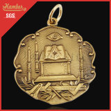 Antique Gold Masonic Medal (HBMS002)
