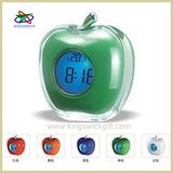 Fashion Crystal Apple Talking Clock (DC4232)