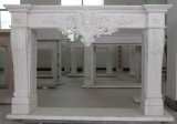 Decorative Indoor Stone Fireplace Marble Fireplace
