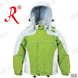 Nylon Taslon Ski Jacket Garment for Outdoor (QF-303)