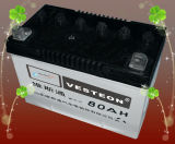 OEM Dry Charged and Mf Car Battery with CE, ISO DIN80