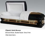 Classic 48oz Solid Bronze Casket