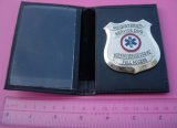 Police Badge Holder Clip on Leather (ASNY-JL-LP-12111706)