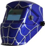 Blue Web Solar Power Auto Darken Welding Helmet