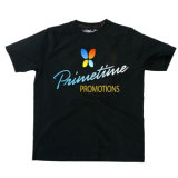 Promotional Custom Logo Cotton Polyester T-Shirt (TS203W)