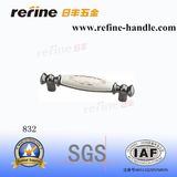 Antique Style Zinc Alloy Ceramic Furniture Pull Handle (M-832)