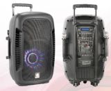 2X12'' 2-Way Portable Battery Speaker PS-4012bt-Iwb (LED)