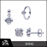 Artificial Kundan Bridal 925 Silver Jewellery Set