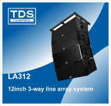 Line Array Series Dual 12inch PRO Audio Speakers (LA312) for Large Outdoor Speakers