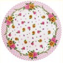 Porcelain Cake Plate Ceramic Full Rim Cake Plate