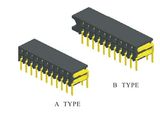 Pin Header Female Socket Btb Electronic PCB Terminal Connector (F254-DR3)