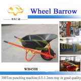 Wood Handle Big Wheel Barrow (WB4508)