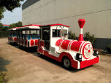 CE Approved, City Train, Diesel Eingin, Tourist Train for Amusement Park, Trackless, Sightseeing Train