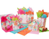 Colorful Holiday Gifts Packaging Paper Bags