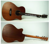 Aiersi Cheap Price Om Style Plywood Acoustic Guitar