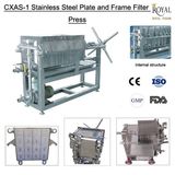 Stainless Steel Plate and Frame Filter Press