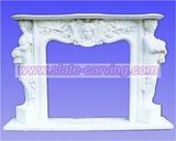 Stone Fireplace, Marble Fireplace, Marble Carving