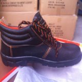 Stock Industrial Worker Leather Safety Shoes