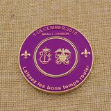 Custom Soft Enamel 3D Metal Coin Golf Marker Challenge Coin