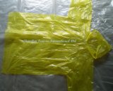 Disposable Long Raincoat with Hood String