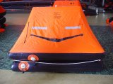 Marine Safety Equipment Throw Over Inflatable Liferaft, Self-Righting Life Raft for Fishing Boat Lifesaving