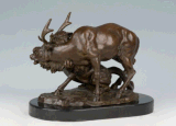 Bronze Sculpture Animal Statue (HYA-1076)