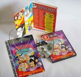 Cartoon DVD Replication for Amaray Case Packaging Service