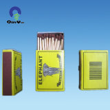 Phosphrous Material and Brown Color Match Head Chinese Safety Matches