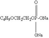 Chemical Surfactant Ethylene Glycol Monobutyl Ether Phosphate Sodium Salt