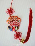 Cloth Art Series (Red Peafowl)