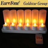 LED Holiday Flameless Light Candle