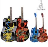 Colored Acoustic Guitar Factory