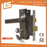 Aluminum Handle Iron Plate Mortise Lockset (267C)