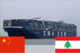 LCL Ocean Shipping Service From Shanghai China to Beirut, Lebanon