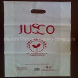 Plastic PE Punching Printing Shopping Bag