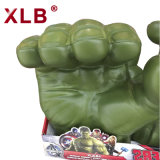 Custom Machining Movie Character Hulk Model PVC PU Foaming Hand of Hulk
