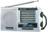 Kk-811 FM (TV) /MW/Sw1-9 12 Receiver Radio with Kchibo