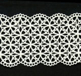 Fine Yarn Polyester Water Soluble Lace