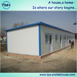 Prefabricated Steel Building on The Jobsite