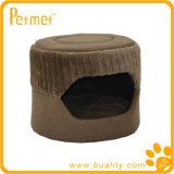 Luxury Convertible Cylinder Pet House with Removable Cushion (PT48980)