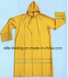 Yellow PVC Safety Industrial Rain Coat