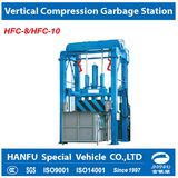 Vertical Compression Garbage Station