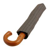 3 Fold J Shape Wood Handle, Men Umbrella (BR-FU-156)