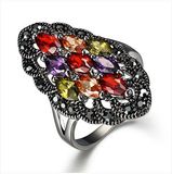 Wholesale Hot Selling Alloy Rhinestones Rings