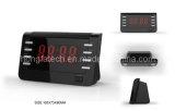 Fashion LED Display Pll Alarm Clock Radio with Preset Stations Christmas Gift (HF-RC2085)