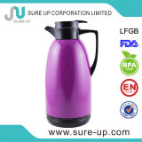 Colorful Glass Inner Plastic Handle Coffee Flask Jug (JGEL)