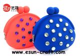 Colorful Silicone Purse. Silicon Bag. Silica Gel Purses. Silicone Coin Purse, Silicone Coin Bag, Mini Wallet