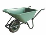 Wheel Barrow with Plastic Tray, Pneumatic Wheel (WB6414)